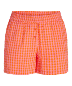 Petra seersucker shorts orange