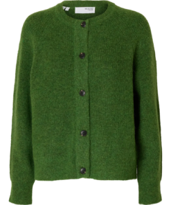 Lulu knit cardigan spindel green