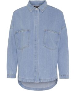 Clavana denim skjorte