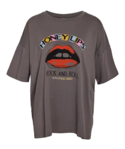 Ida vintage tee grey