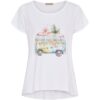 Marie t-shirt white bus