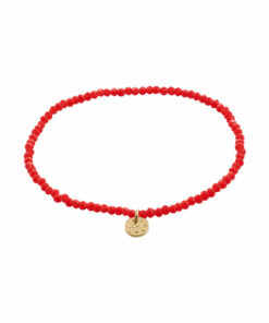 Indie bracelet rød