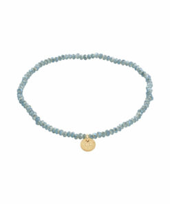 Indie bracelet dusty blue