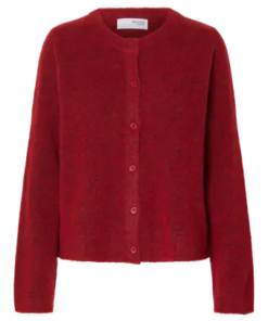 Lulu cardigan rød