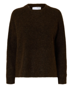 Lulu o-neck knit brown