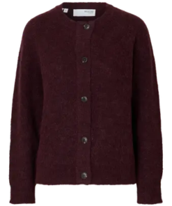 Lulu cardigan fig