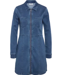 Nise denim zip dress