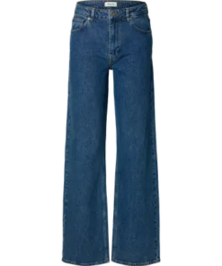 Bea- Kori wide jeans mid blue