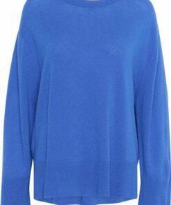 Callie oversized pullover blå
