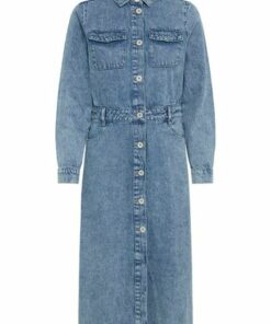 Minda denim dress