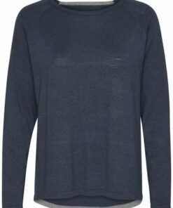 Annemarie solid jumper, mørk blå