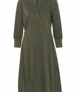 Antoinett dress 3/4 arm, grønn