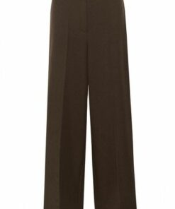 Corinne wide pants, brun