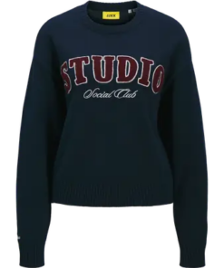 Brook crew neck, blå