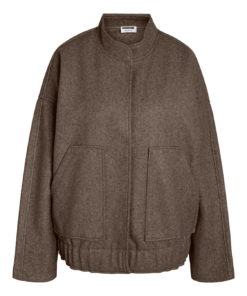 Halston bomber jacket, valnøtt