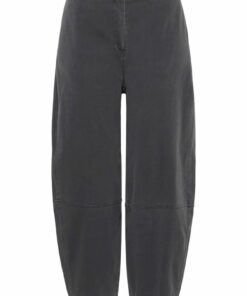 Kate denim  barrel bukse sort