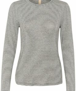 Alexandra jersey t-skjorte sort7Hvit