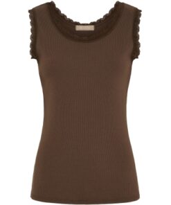 Angeline topp brun
