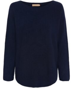 Dagmar knit marine blå