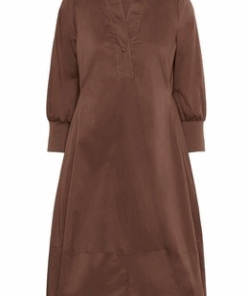Antoinett 3/4 arm dress cappuccino