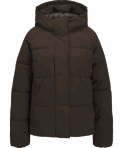 Global puffer jacket brun