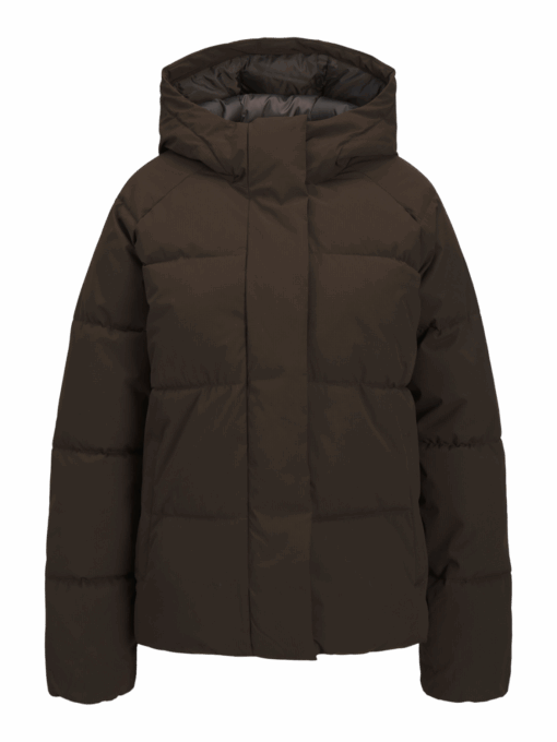 Global puffer jacket brun