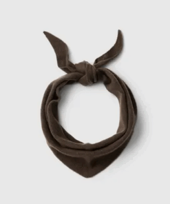 Maria cashmere scarf brun