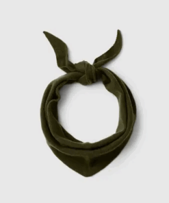 Maria narrow cashmere skjerf grønt