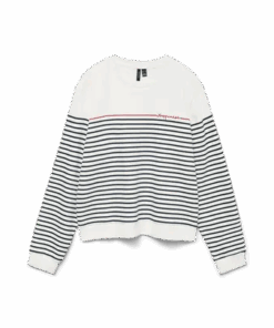 Fernanda sweat genser hvit/blå