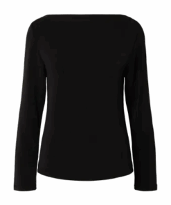 Tenny draped boatneck top sort