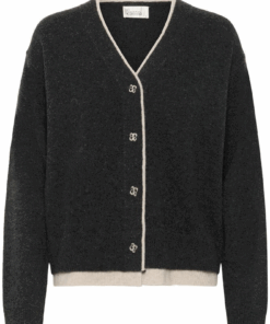 Tracy knit cardigan grå