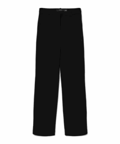 Zamira slim straight bukse sort