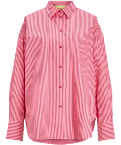 Jamie skjorte rød/rosa stripete