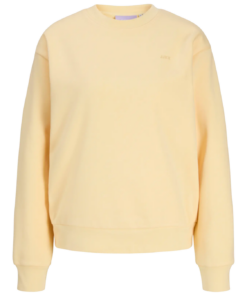 Abbie genser lys gul