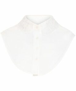 Abeinine skjortekrage hvit