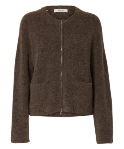 Sia ras short cardigan chocolate chip