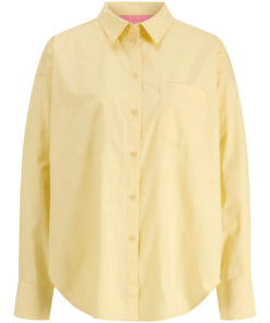 Jamie poplin skjorte gul