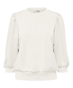 Tennu 3/4 genser hvit