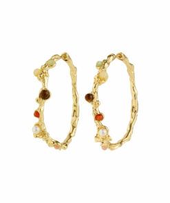 Iris hoops gullbelagt