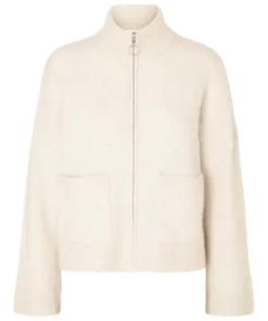Sia ras zip cardigan birch