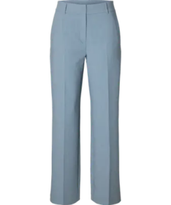 Rita wide pant lys blå