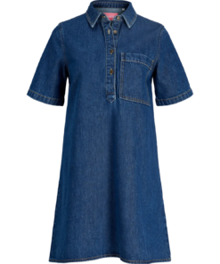 Amara Sille denim kjole blå