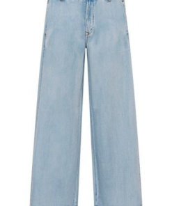 Hilma X-wide bukse, lys denim