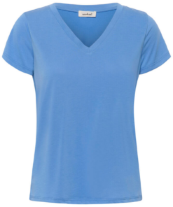 Columbine v-neck blå