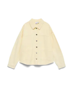 Jamie denim jakke lys gul