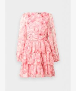 Smilla kort kjole rose shadow/sally