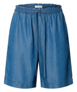 Janna elastic string shorts blå