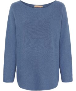 Dagmar knit jeansblå