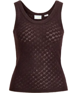 Philine knit top brun