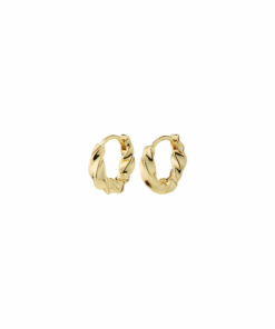 Taffy swirl small hoops